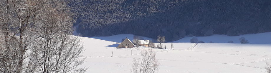 Une Ferme Enneigée